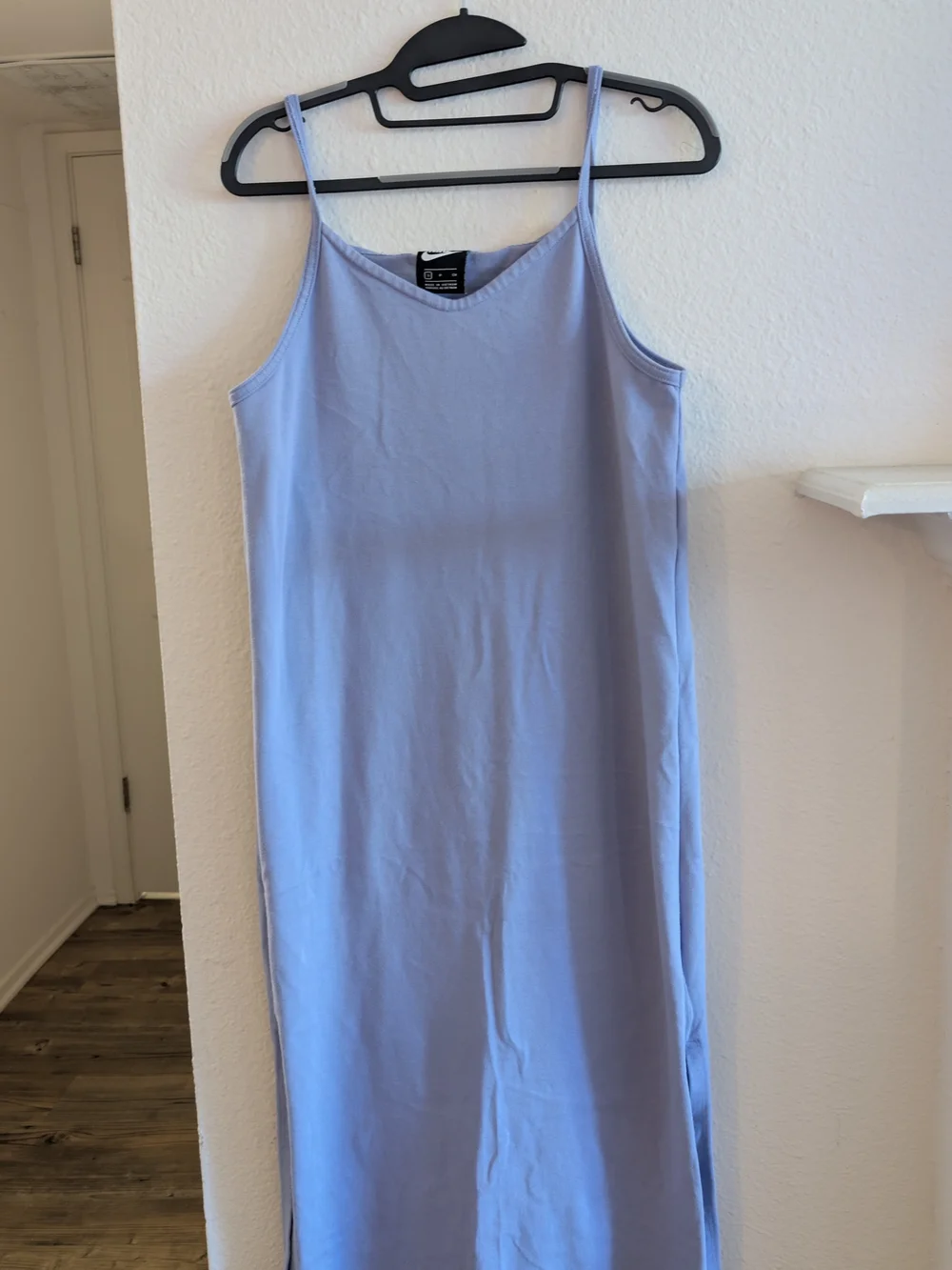 Nike Vintage Light Blue Slip Maxi Dress – Size S